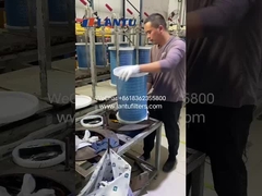LANTU トラック 空気フィルターキャップの製造ラインワークショップ