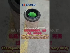 LANTU トラック 空気フィルター 内部フィルタを交換した 新しいもののように見える